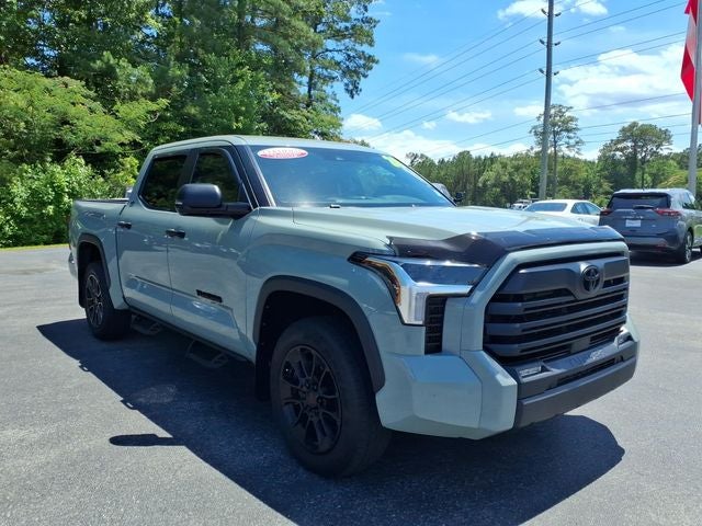 2024 Toyota Tundra SR5 in Lunar Rock — front three-quarter view