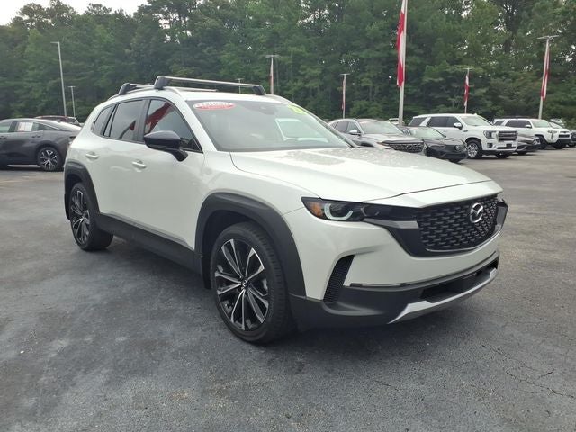 2023 Mazda Mazda CX-50 2.5 Turbo in Wind Chill Pearl — front three-quarter view
