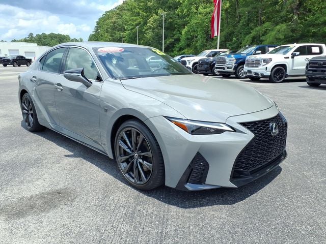 2025 Lexus IS 350 F SPORT Design in Incognito — front three-quarter view