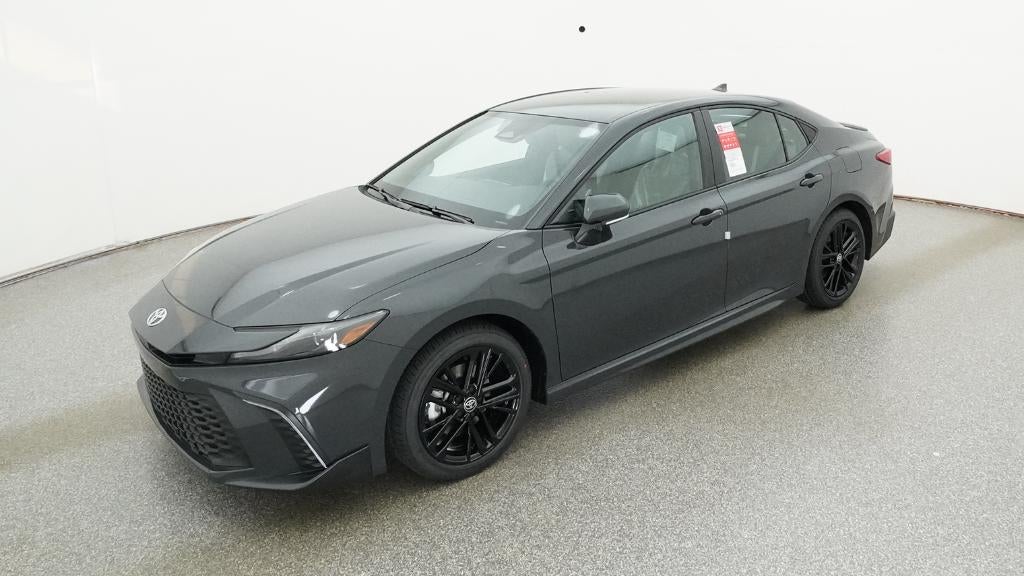 2026 Toyota Camry SE in Underground — front three-quarter view