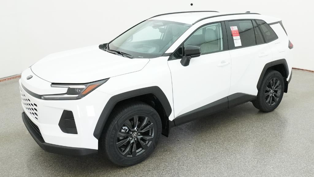 2026 Toyota RAV4 XLE Premium in Ice Cap — front three-quarter view