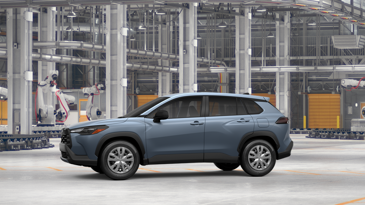 2026 Toyota Corolla Cross — rear three-quarter view
